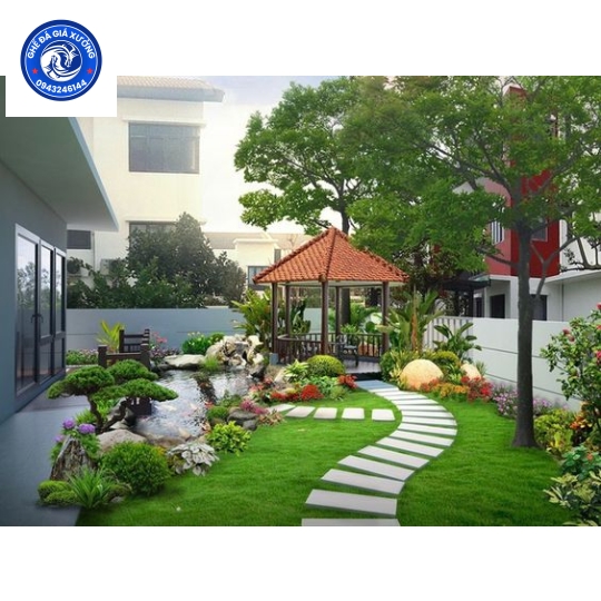 Thiết kế hồ cá Koi đẹp trong vườn